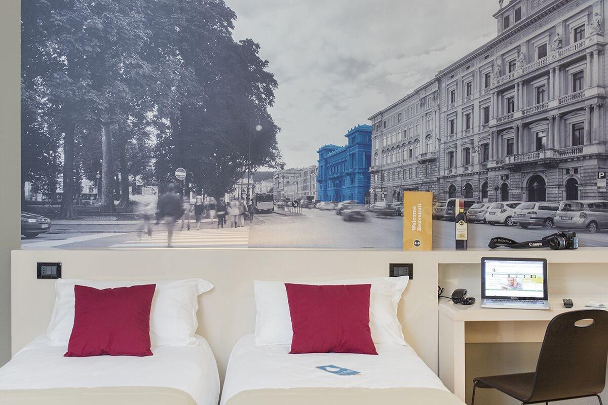 B&B Hotel Trieste Bagian luar foto